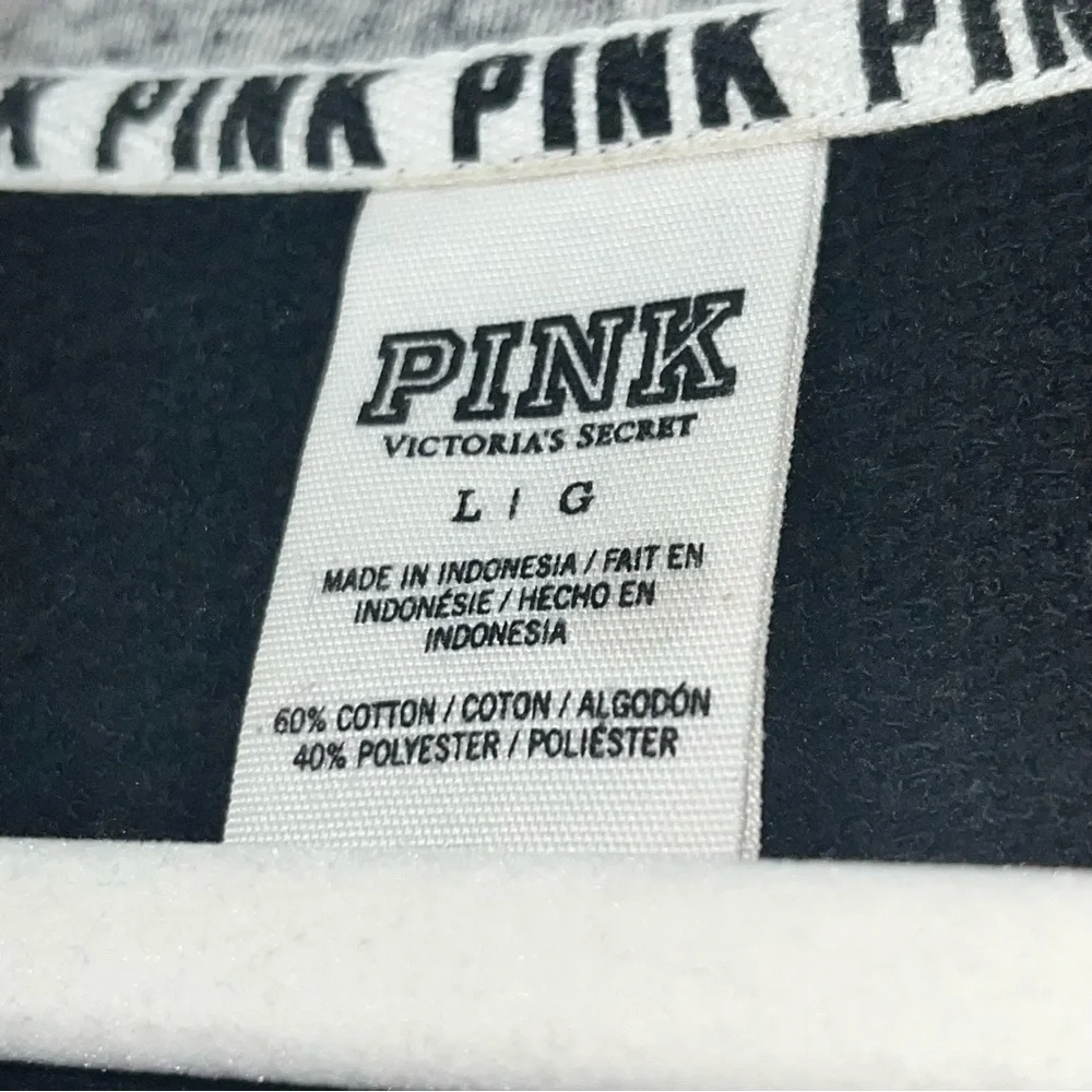 VS PINK size large quarter zip pullover - Picture 5 of 6